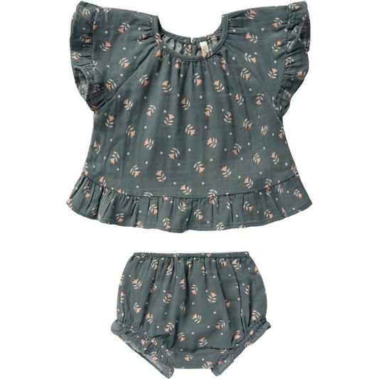 Rylee + Cru Butterfly Top + Bloomer Set | Morning Glory
