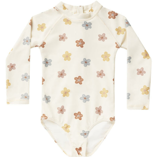 Rylee + Cru Delphine Rash Guard One-Piece | Leilani