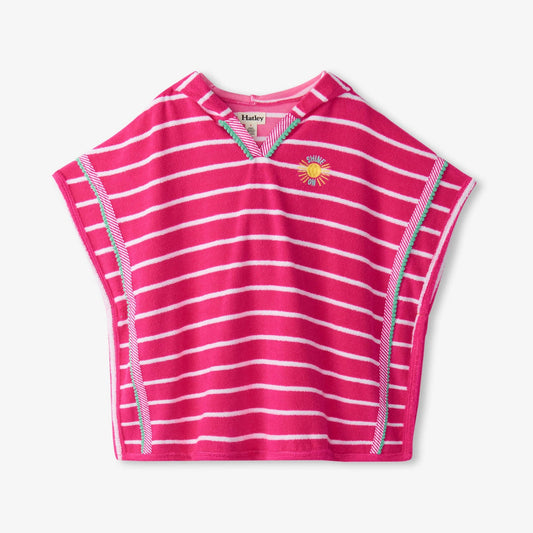 Hatley Pink Paradise Hooded Coverup