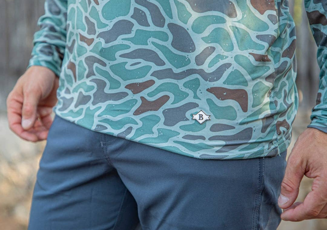 Retro Camo Performance Hoodie