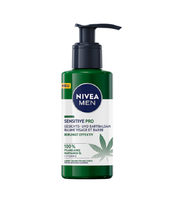 Nivea Men Sensitive Pro Face and Beard Balm - 150 ml