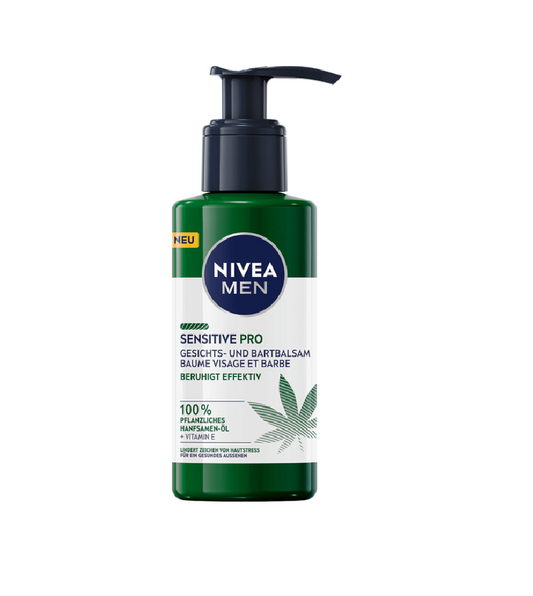 Nivea Men Sensitive Pro Face and Beard Balm - 150 ml