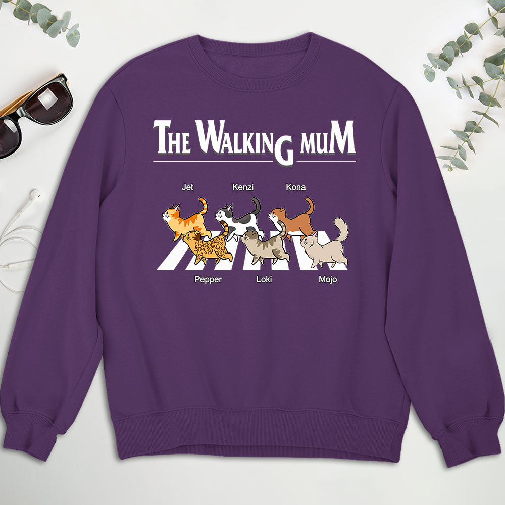 The Walking Cat - Personalized Custom Sweatshirt