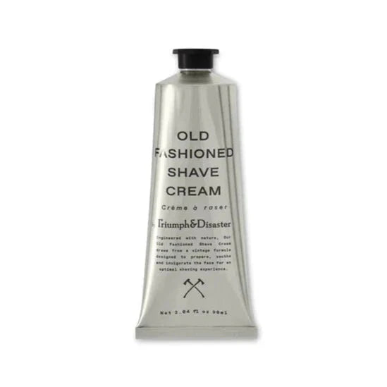 Old Fashioned Shave Cream (90ml Tube) - by Triumph & Disaster