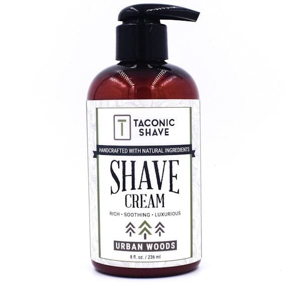 Urban Woods Shave Cream - by Taconic Shave (8oz Pump)