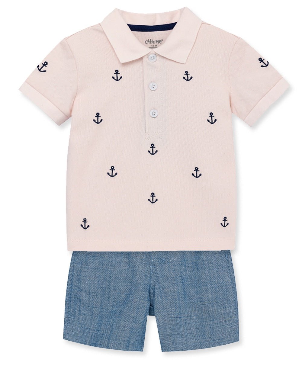 Anchor Polo Short Set