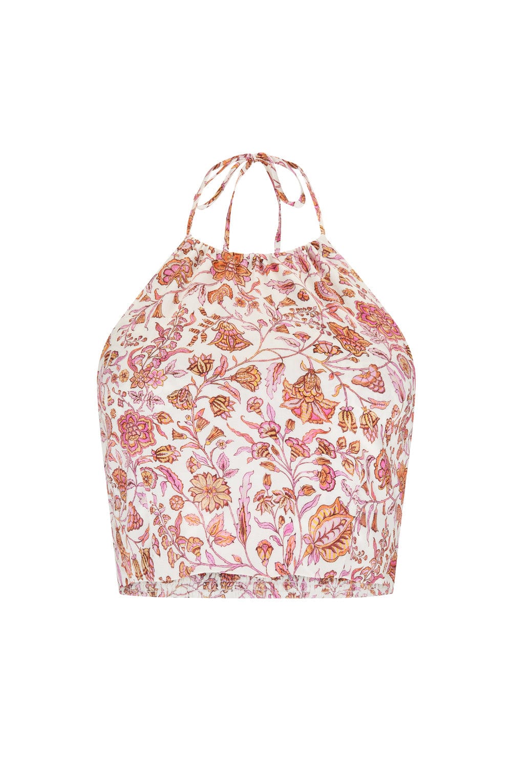 Arnhem Sabba Halter Top - Sunset Cream