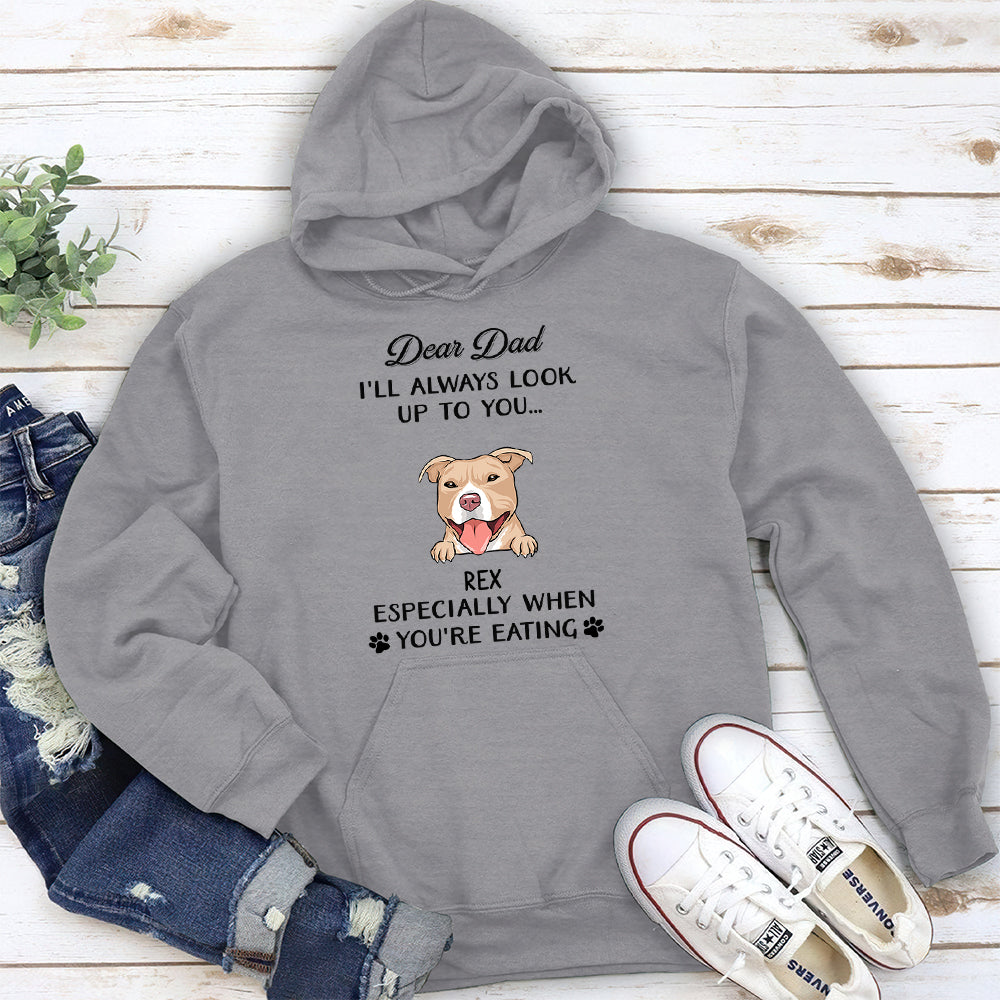 I'll Always Look Up To You - Personalized Custom Hoodie