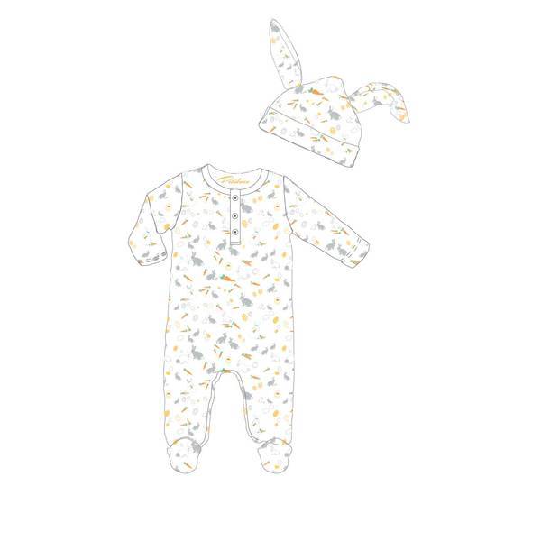 Bunnies and Carrots Baby Set