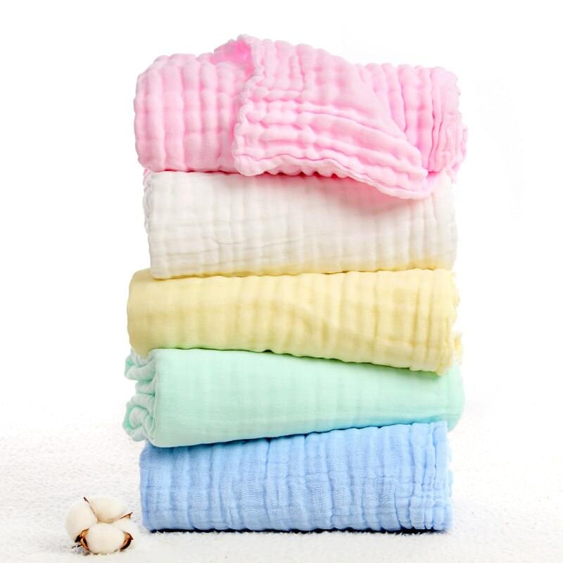Heavenly Hugs Organic 6-Layer Baby Swaddle Muslin Blanket