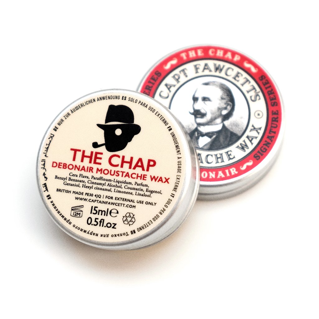 Captain Fawcett's Wax & Moustache Comb Gift Set(The Chap)