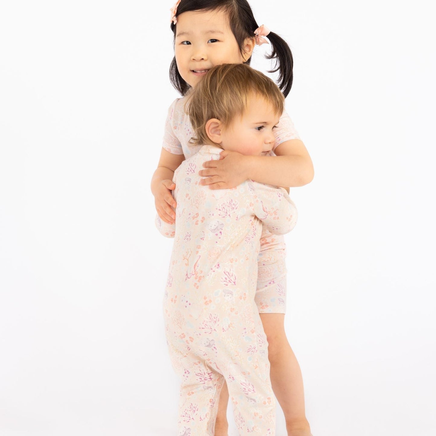 Magnetic Me Coral Floral Modal Magnetic Parent Favorite Footie