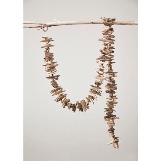 70"L Natural Driftwood Garland