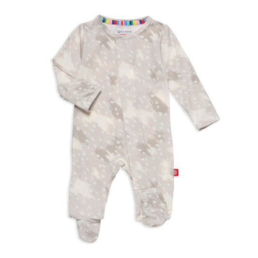 Magnetic Me Doeskin Tan Modal Magnetic Parent Favorite Footie