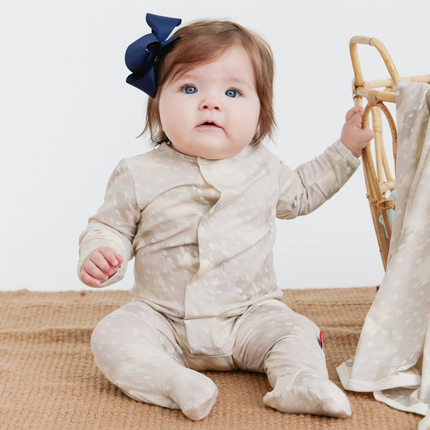 Magnetic Me Doeskin Tan Modal Magnetic Parent Favorite Footie