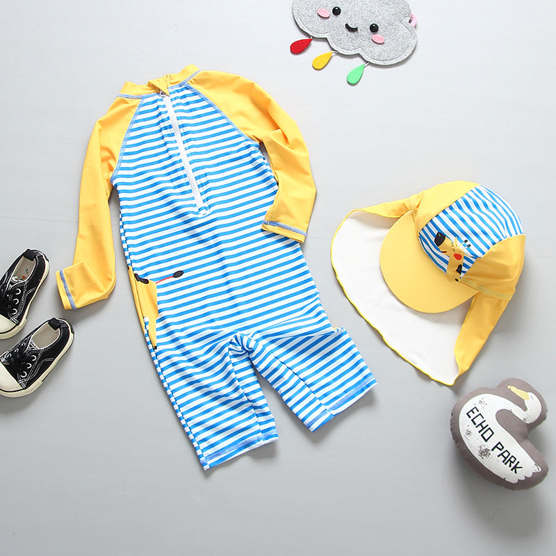 Little Kids Baby Thermal Quick-drying Surfing Suit Set