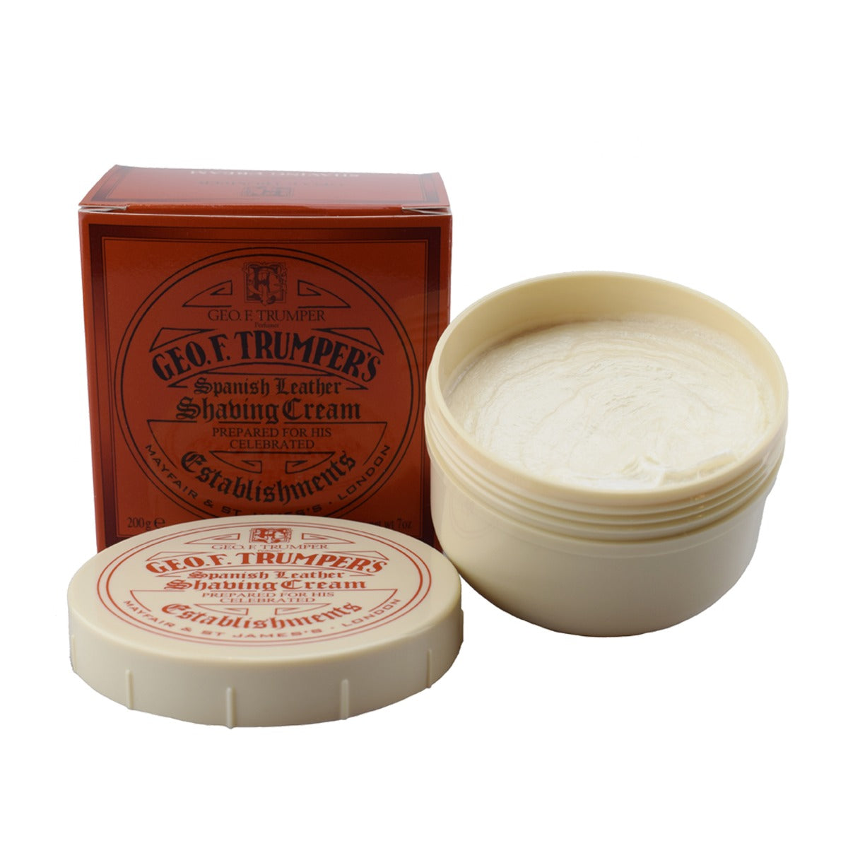Geo. F. Trumper Spanish Leather Shaving Cream Bowl, 200g