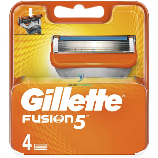 Gillette Fusion 5 Blade Refills - 4 Pack