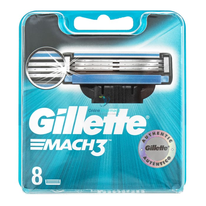 Gillette Mach 3 Cartridges 8's