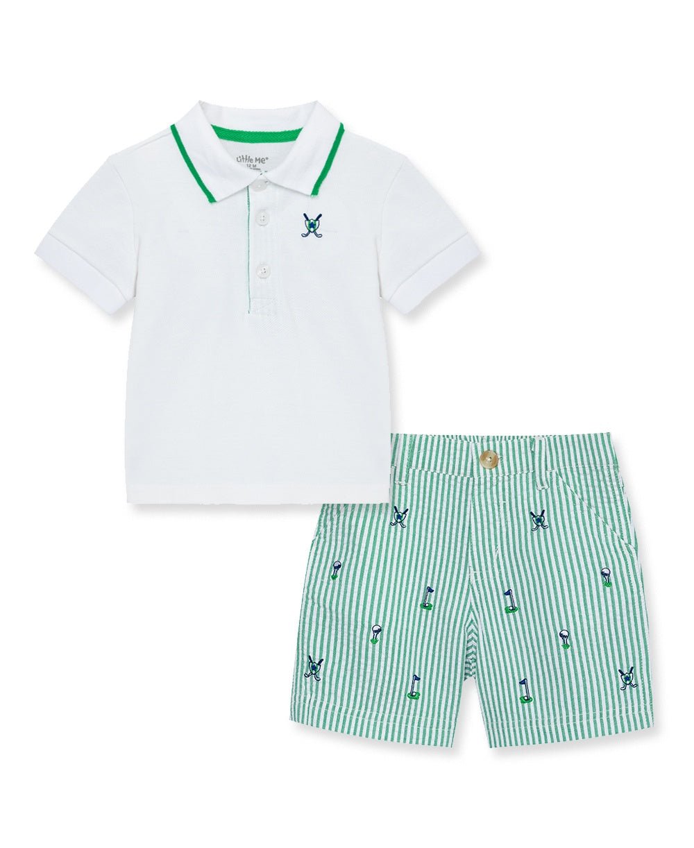 Golf Polo Short Set