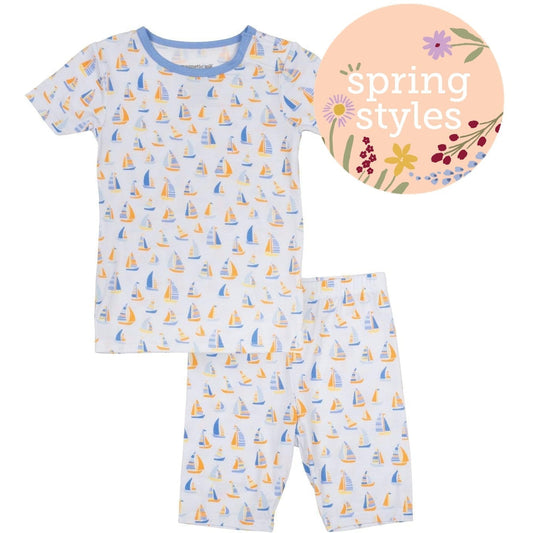 Magnetic Me Good Vibe On The Tide Modal Magnetic No Drama Pajama Shortie Set