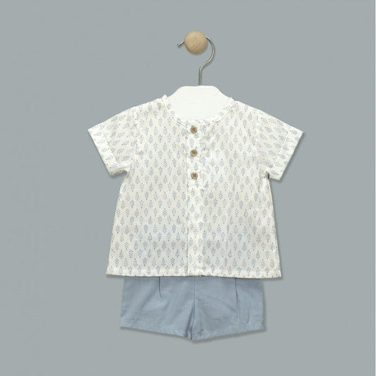 Idun Boys Polo & Short Set Blue