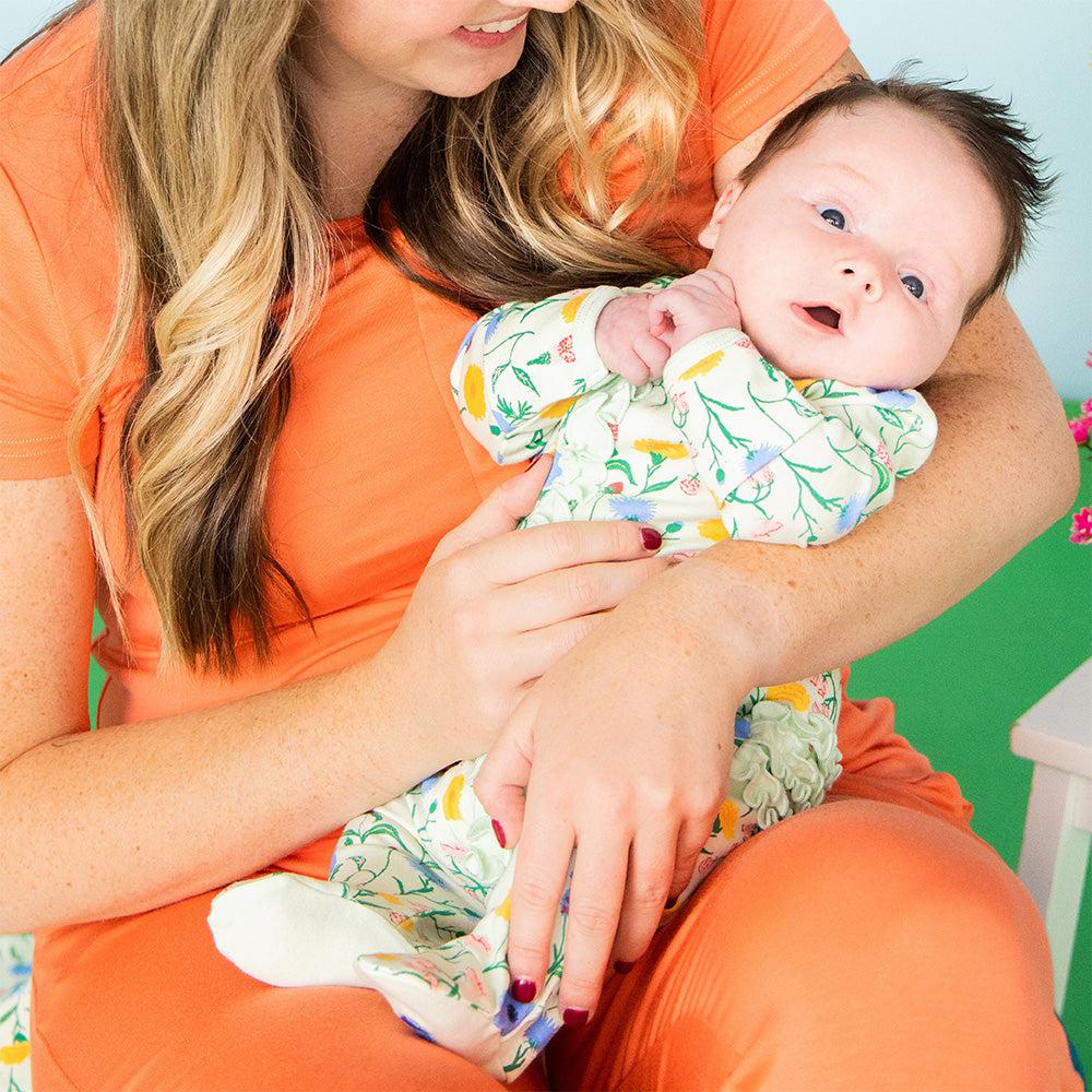 Magnetic Me Le Jardin Organic Cotton Magnetic Parent Favorite Footie