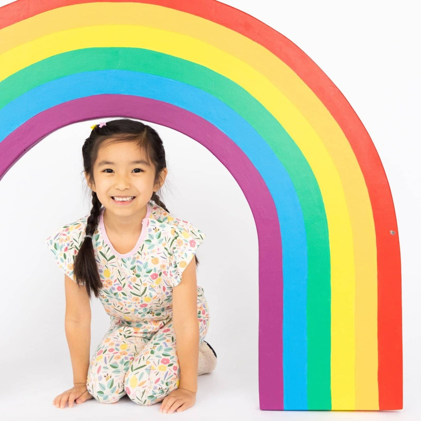 Magnetic Me Life's Peachy Modal Magnetic No Drama Pajama Short Sleeve Set