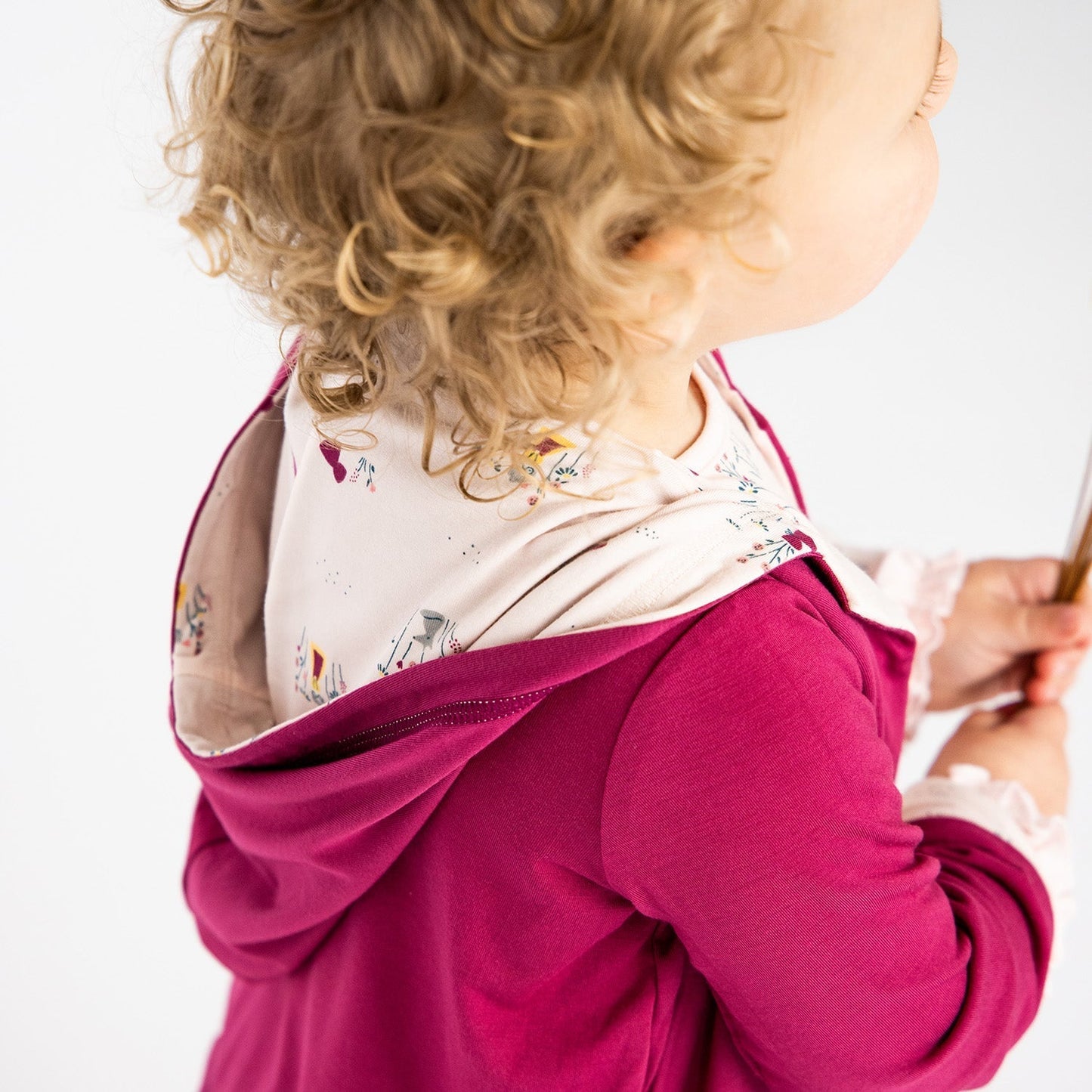 Magnetic Me Li'l Red Modal Magnetic Reversible Hoodie