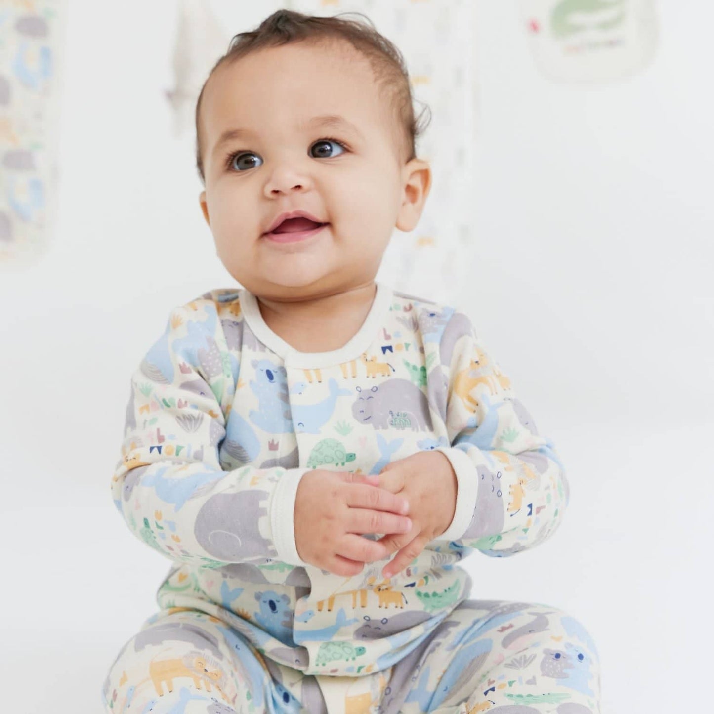 Magnetic Me Little Lovin Organic Cotton Magnetic Parent Favorite Footie