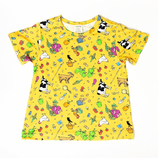 Kid's Farm Play Bamboo T-Shirt