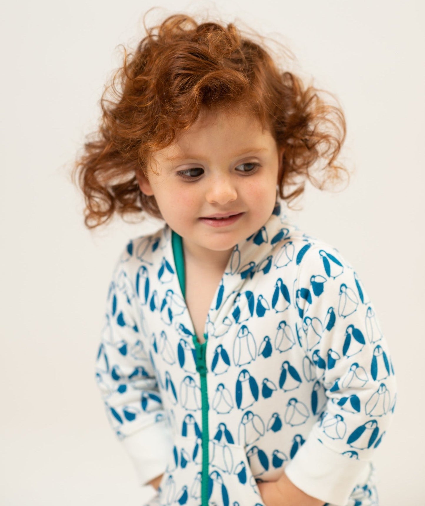 Baby Jade Penguin Hoodie