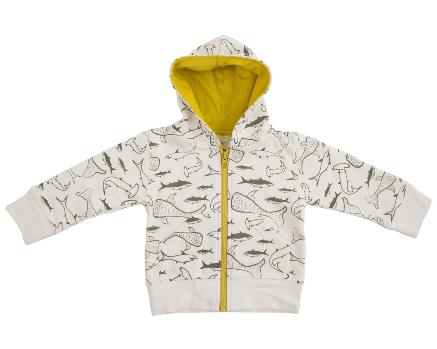 Mirasa Design Shark Hoody - celery clothing Mirasa Design