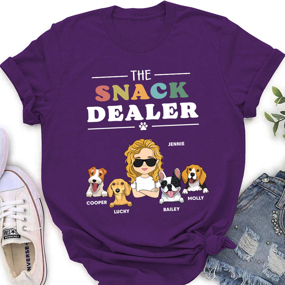 The Snack Dealer - Personalized Custom Women's T-shirt