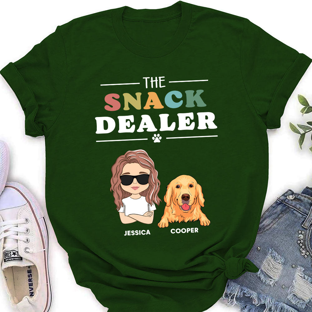 The Snack Dealer - Personalized Custom Women's T-shirt