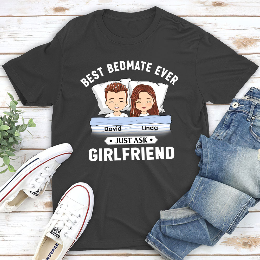 Best Bedmate Ever - Personalized Custom Premium T-shirt