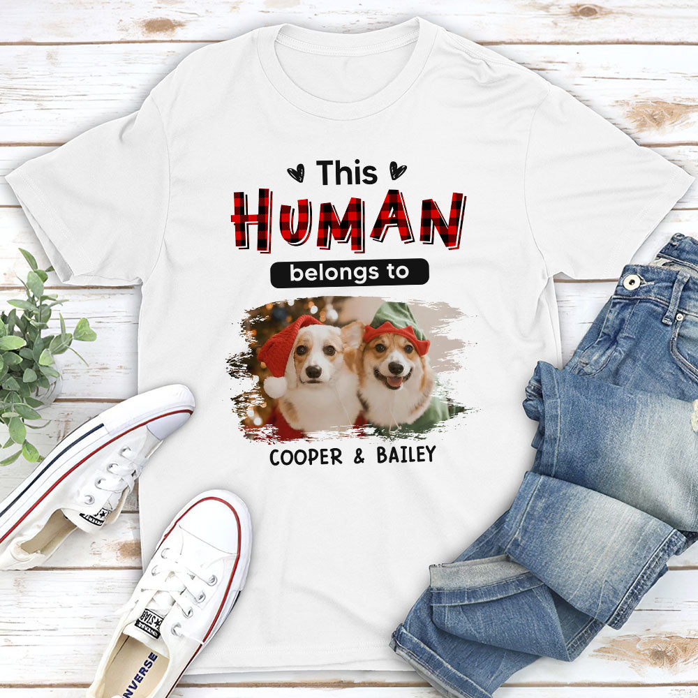 Funny Belongs To - Personalized Custom Unisex T-shirt