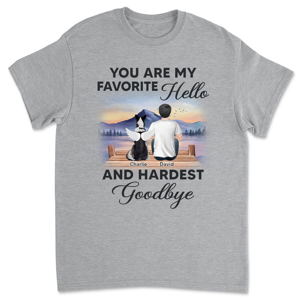 My Favorite Hello Memorial Dawn - Personalized Custom Unisex T-shirt