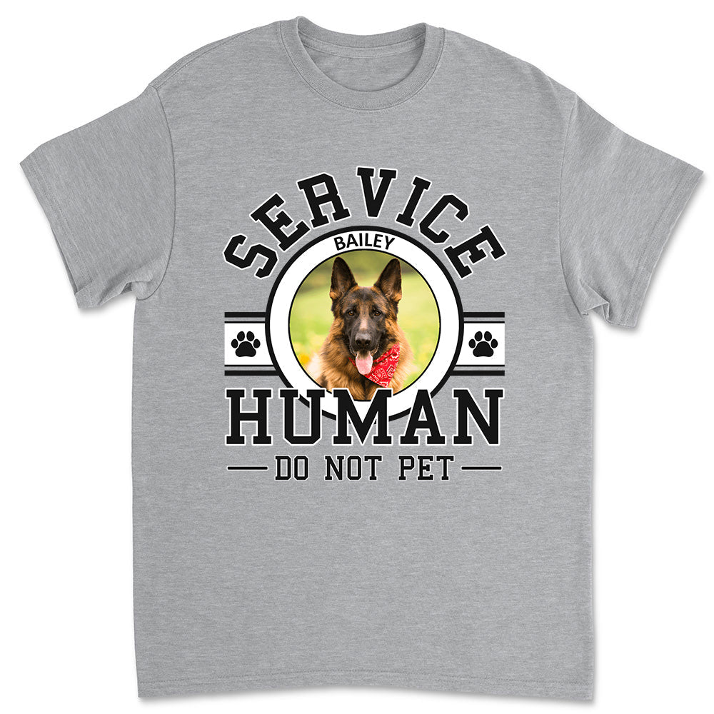 Service Human Photo - Personalized Custom Unisex T-shirt
