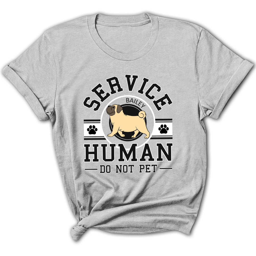 Service Human Logo - Personalized Custom Women's T-shirt