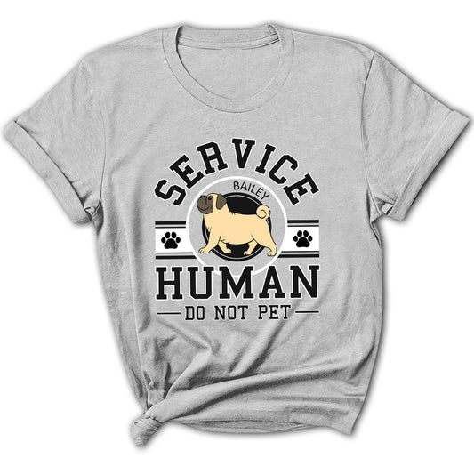 Service Human Logo - Personalized Custom Women's T-shirt