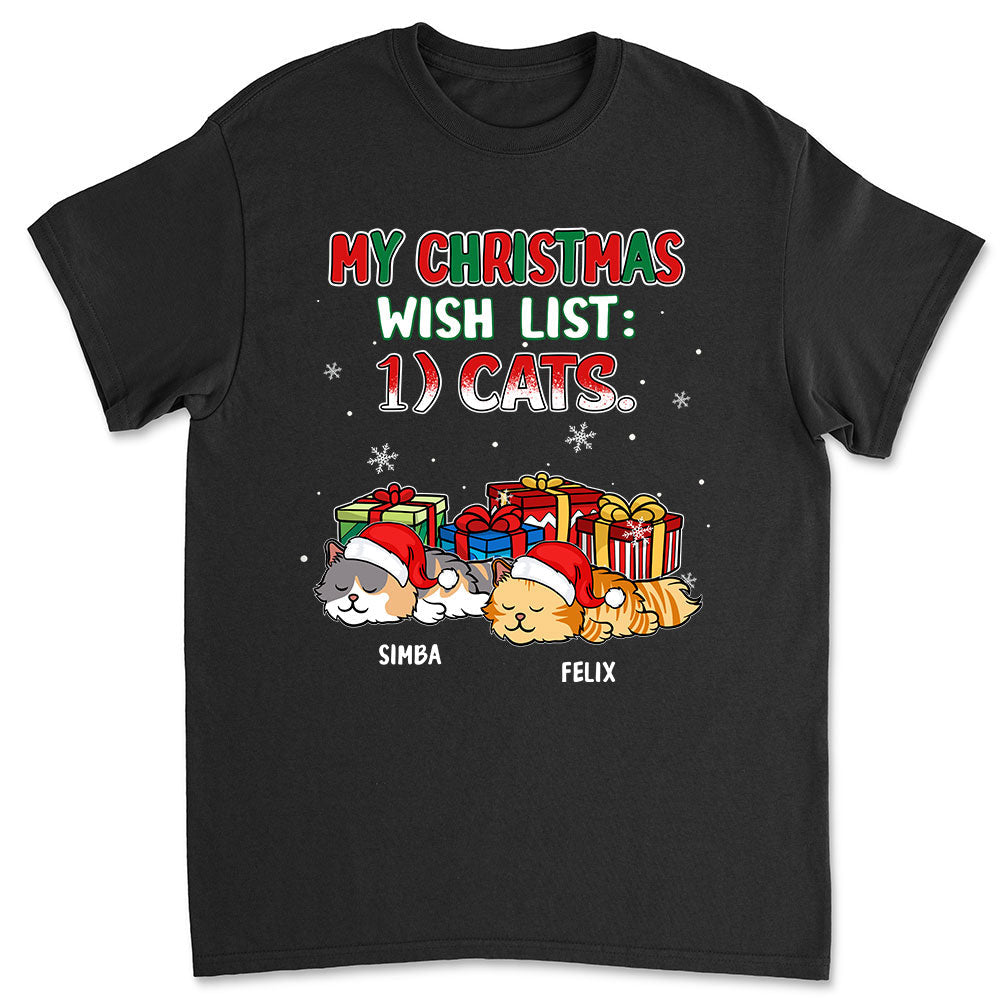 Christmas Wish List - Personalized Custom Premium T-shirt