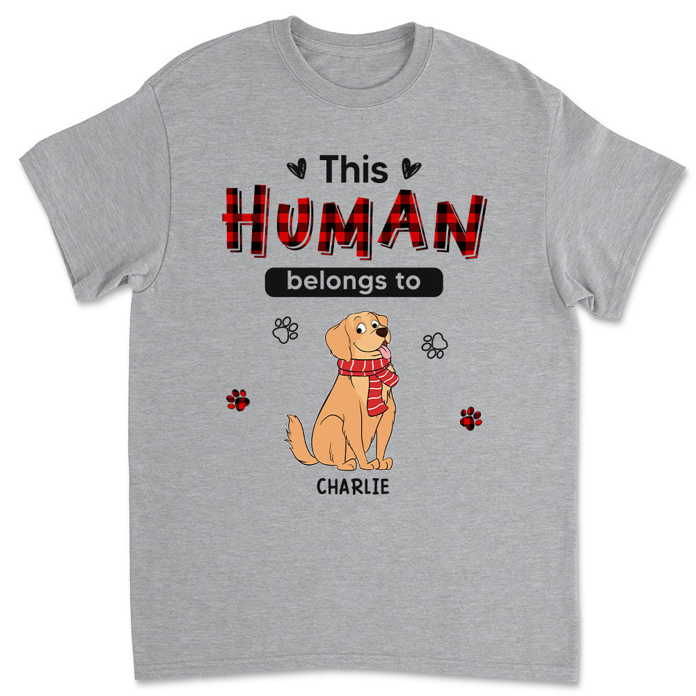 Funny Belongs To - Personalized Custom Unisex T-shirt
