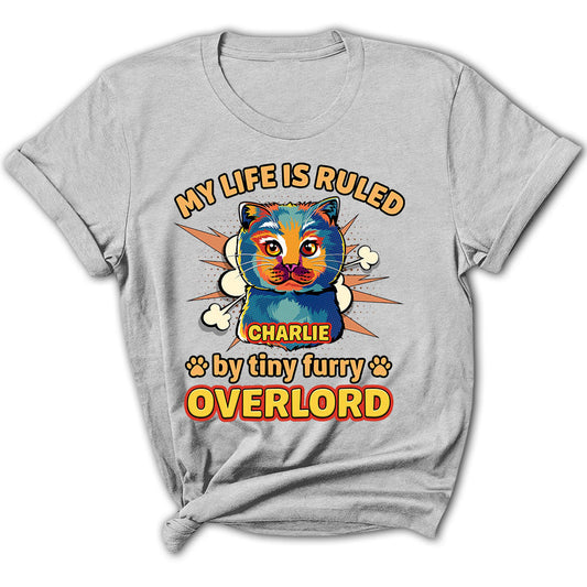Pop Art Ruled By Cats - Personalized Custom Women's T-shirt
