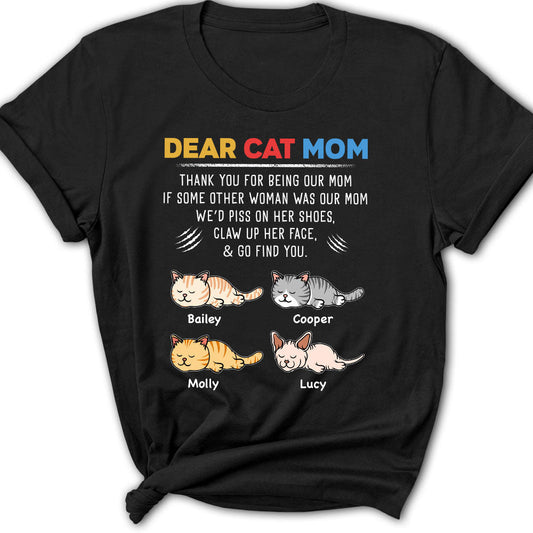 Piss On Her Shoes - Personalized Custom Women's T-shirt