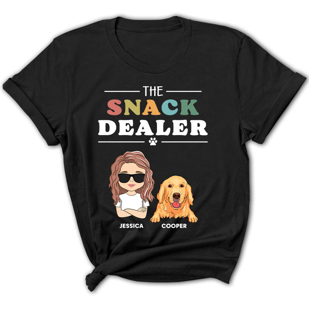 The Snack Dealer - Personalized Custom Women's T-shirt
