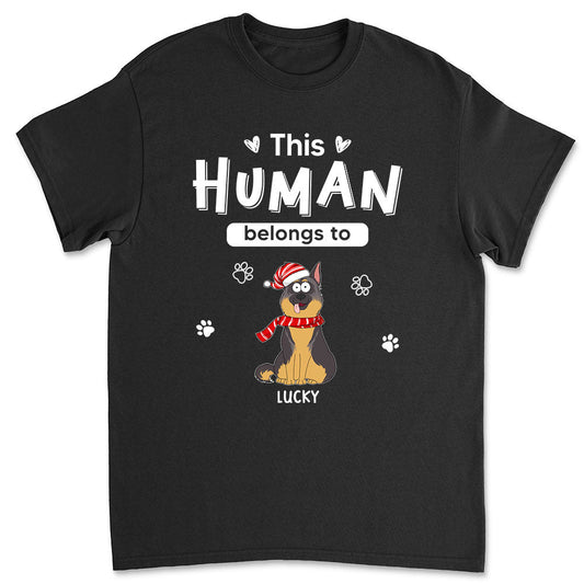 Belongs To Pets Christmas - Personalized Custom Unisex T-shirt