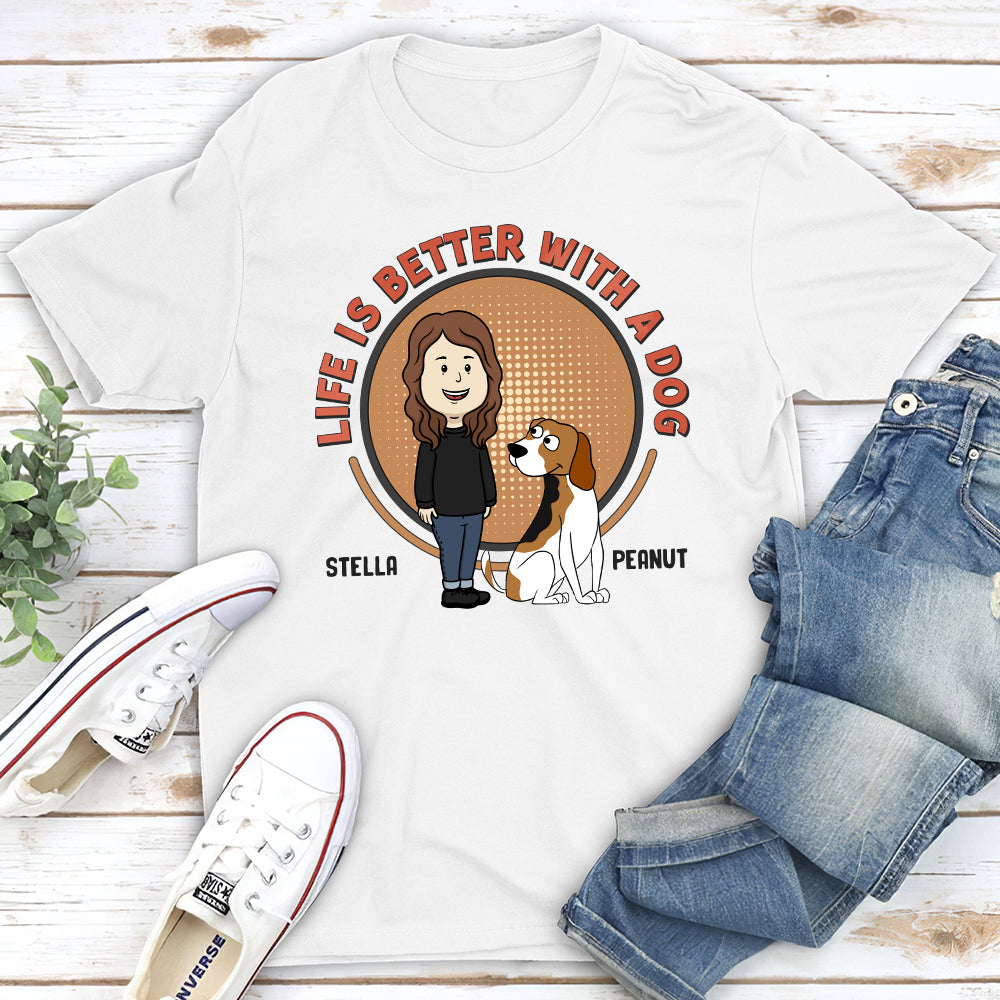 Life Is Better - Personalized Custom Unisex T-shirt