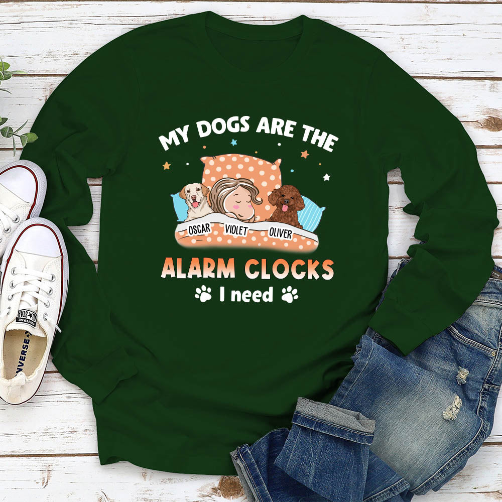 My One And Only Alarm - Personalized Custom Long Sleeve T-shirt