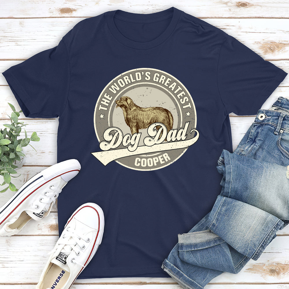 The Greatest Dad - Personalized Custom Unisex T-shirt